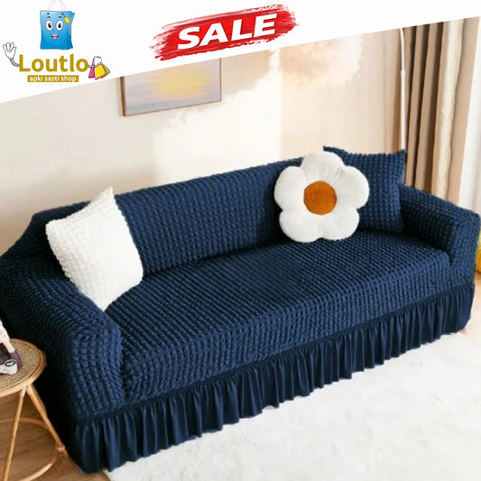 Bubble Sofa Cover - Navy Blue