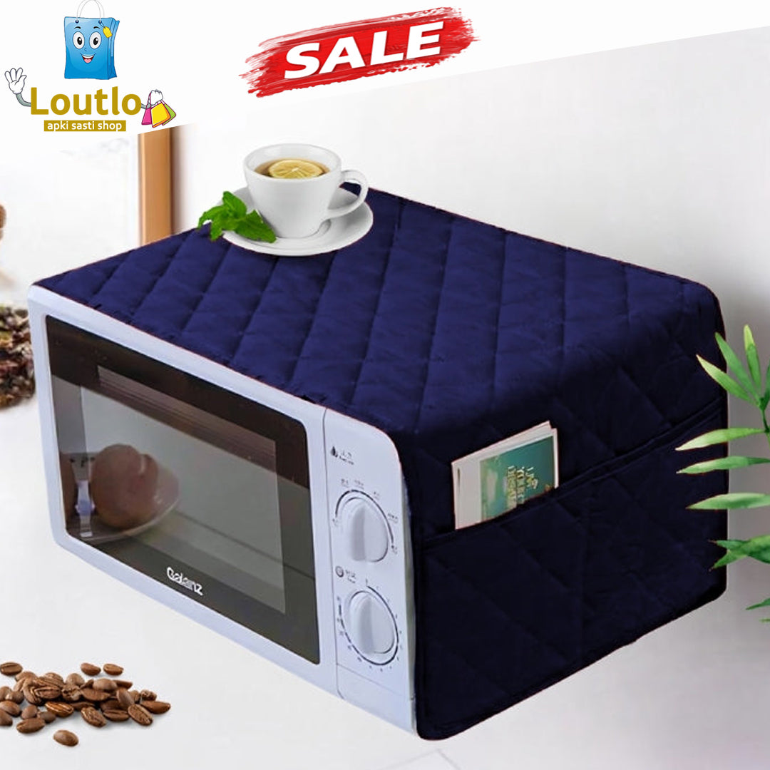 Microwave Cover - Navy Blue